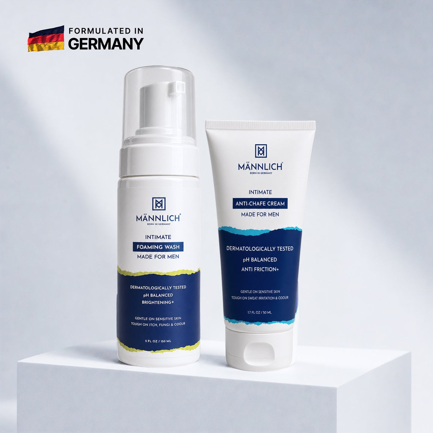 Anti Chafing Cream & Intimate Foaming Wash – Mannlich