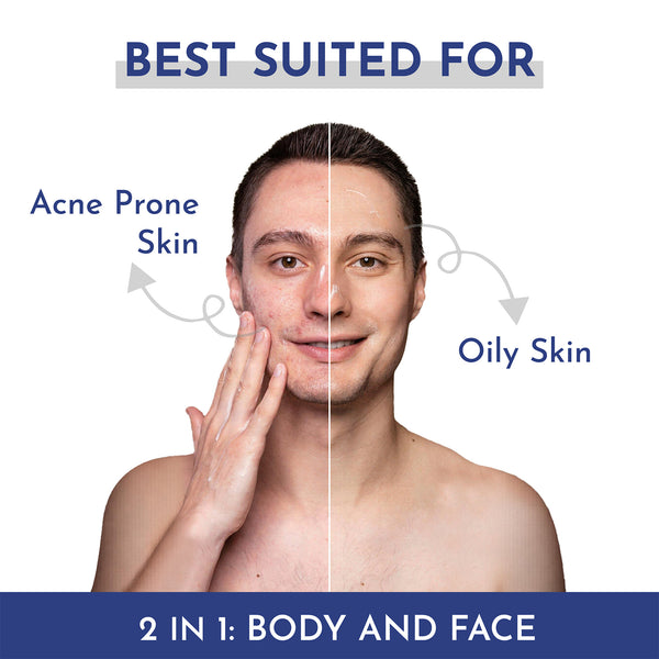 Anti Acne Soap with 2% Salicylic Acid | 75g Pack of 2