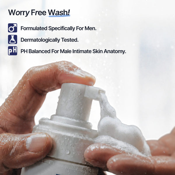 Intimate Foaming Wash for Men