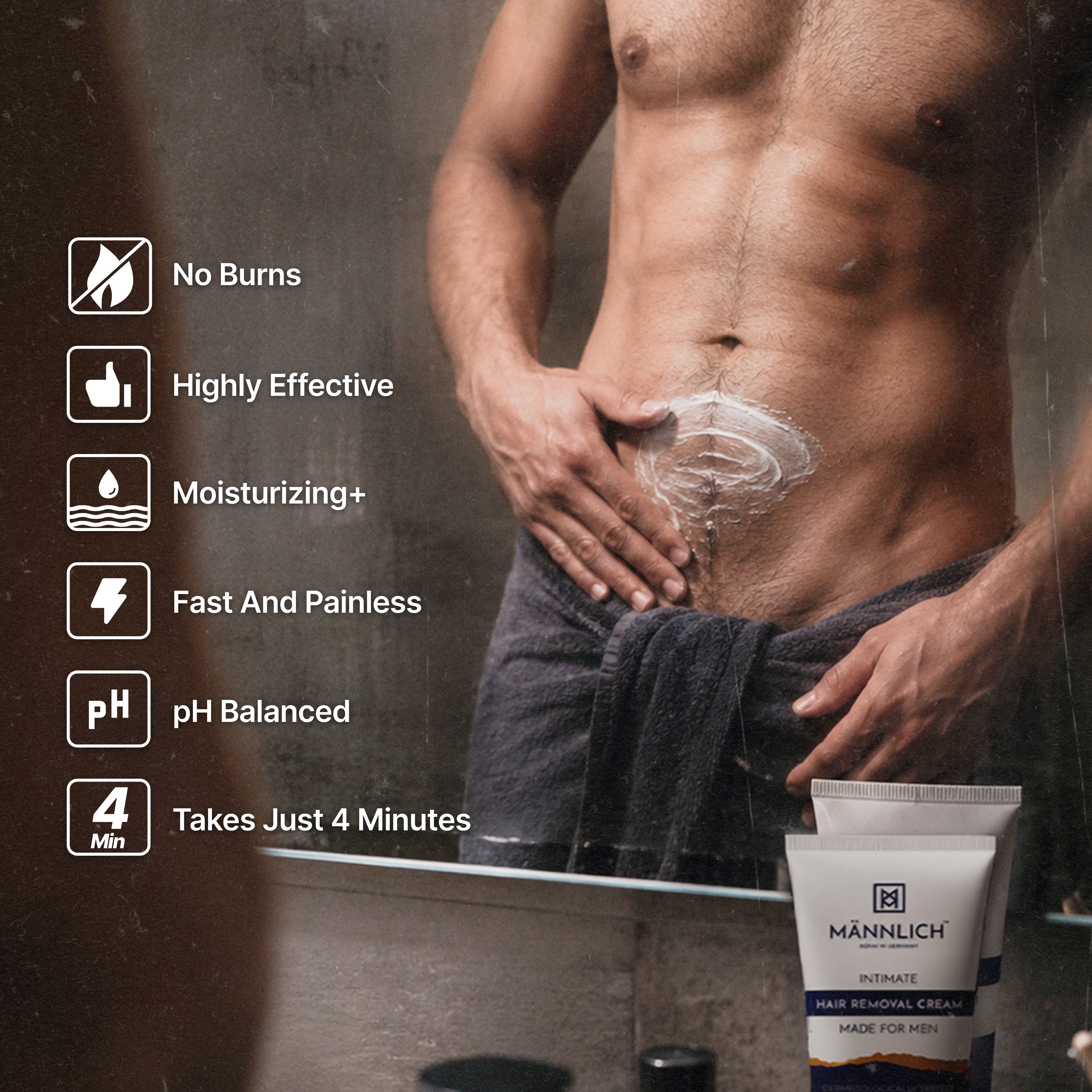 Intimate Care Combo: Hair Removal Cream, Intimate Wash & Anti