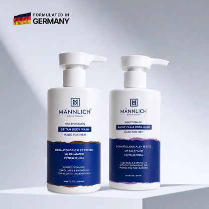 Multivitamin Bacne Clear Body Wash & De-Tan Body Wash