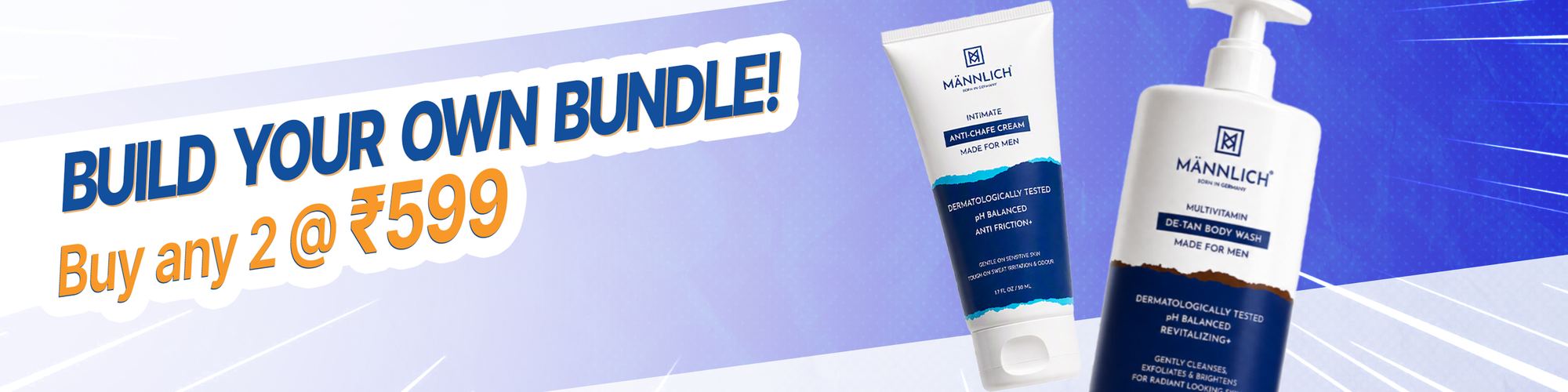 Build your own bundle, buy any 2 products at a fixed price